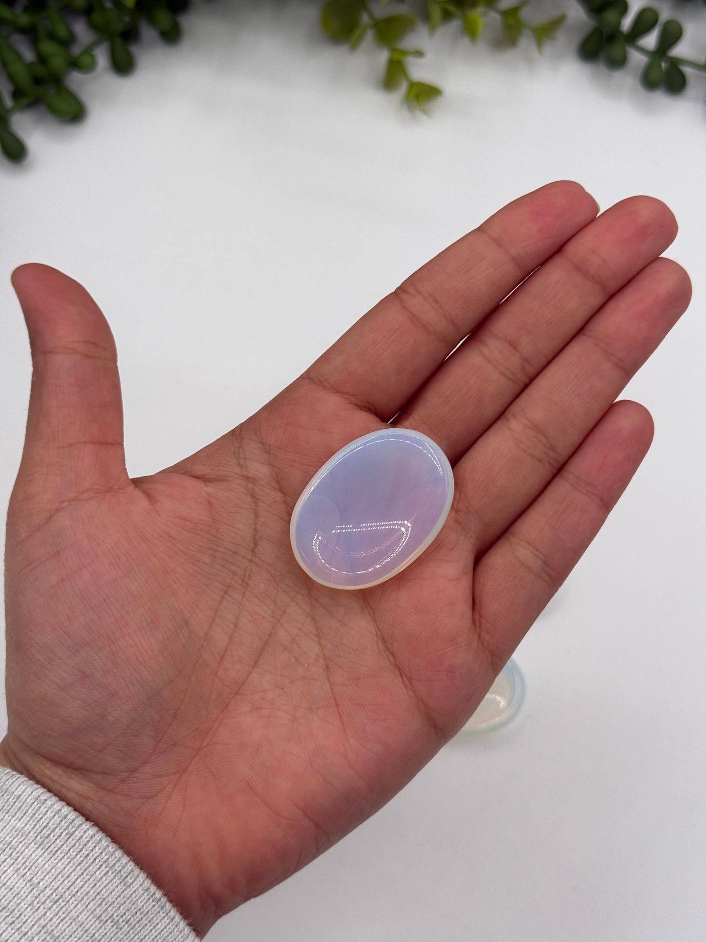 Opalite Worry Stones 40x30x8mm