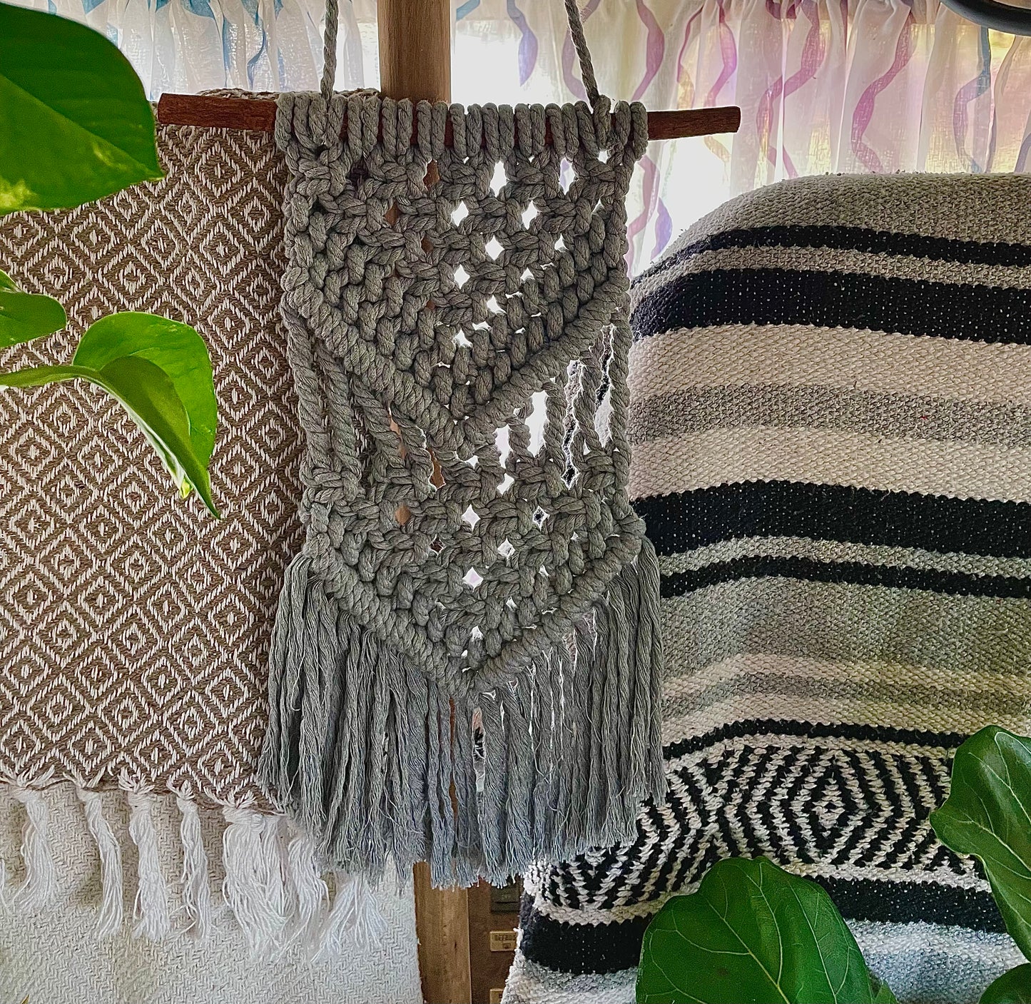 Macrame wall hanging