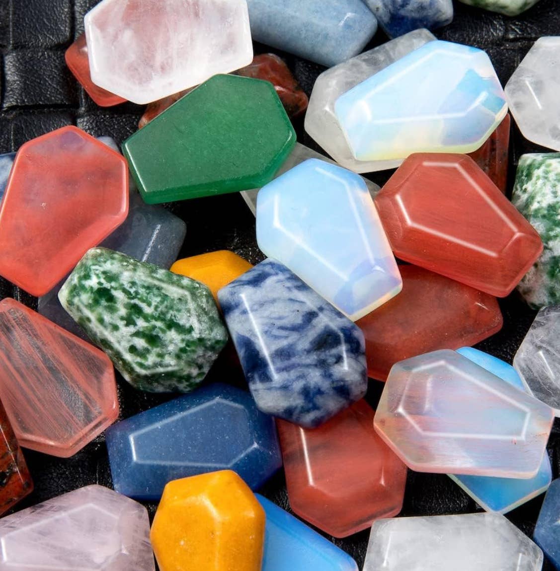 Crystal Coffins Bulk Crystal Coffin Mini Size