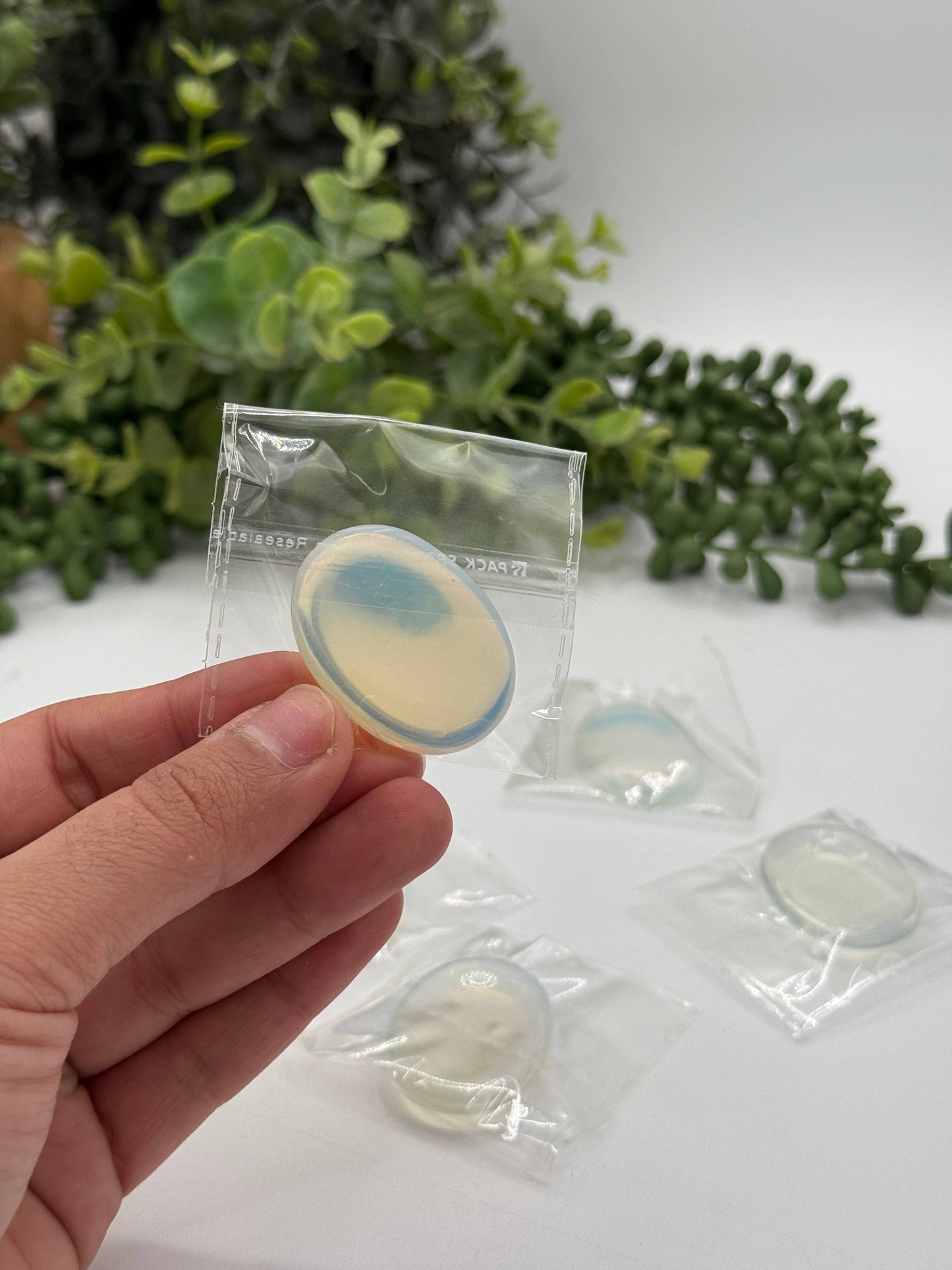 Opalite Worry Stones 40x30x8mm