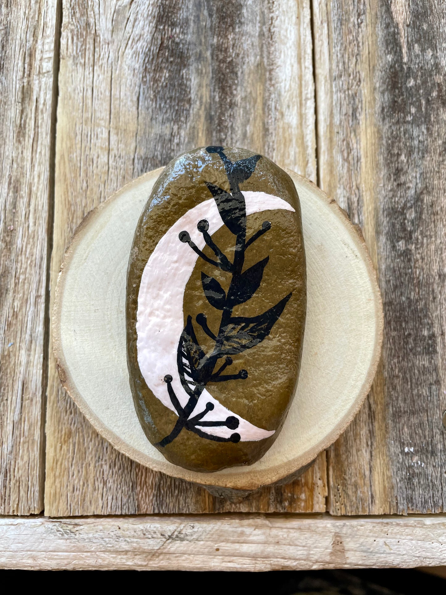 Hand painted paper weight